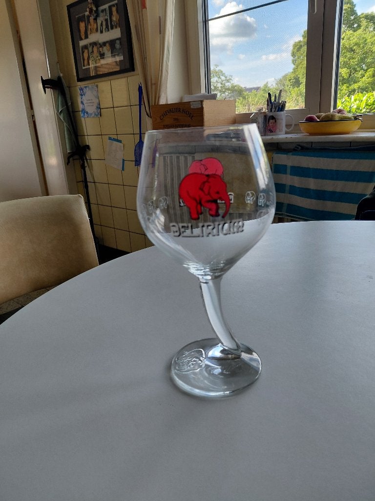 Delirium bierglazen., Verzamelen, Biermerken, Ophalen, Zo goed als nieuw