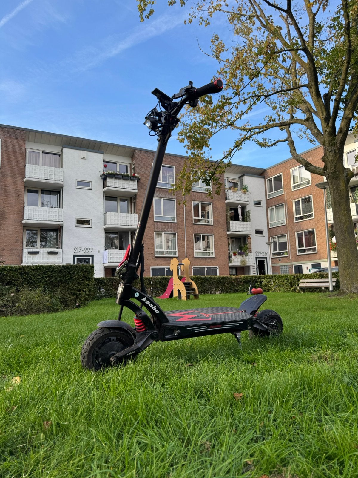 Kaabo mantis king gt, Ophalen, Zo goed als nieuw, Elektrische step (E-scooter)