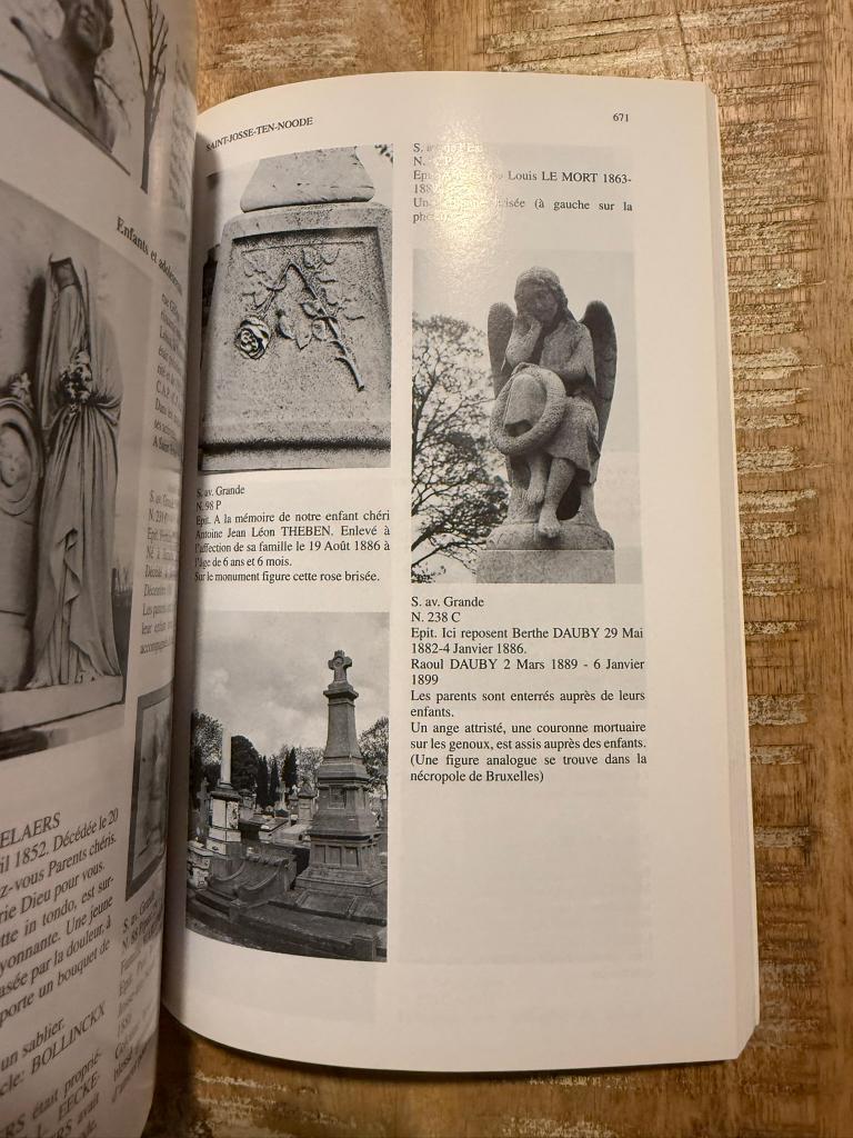 Les champs de repos de la région bruxelloise - Vandervelde C, Enlèvement ou Envoi, Comme neuf, 20e siècle ou après, Cecilia Vandervelde