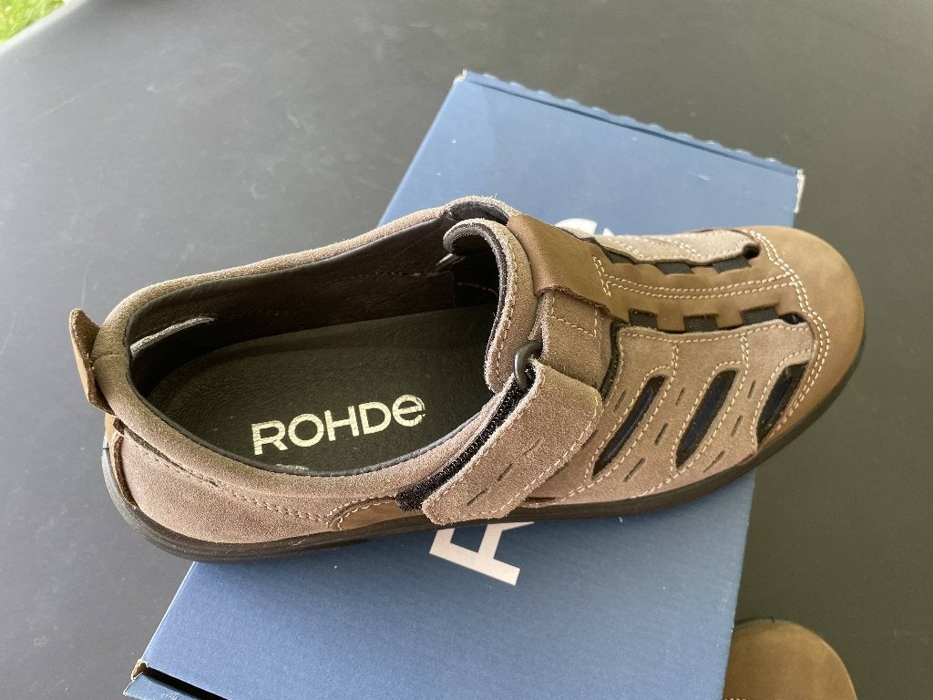 nieuwe herensandalen ROHDE maat 43, Kleding | Heren, Schoenen, Bruin, Nieuw, ROHDE, Ophalen