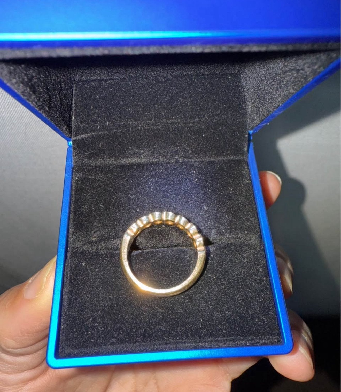 Bague en diamant - état neuf - 18 carats, Or, Comme neuf, Or, Enlèvement