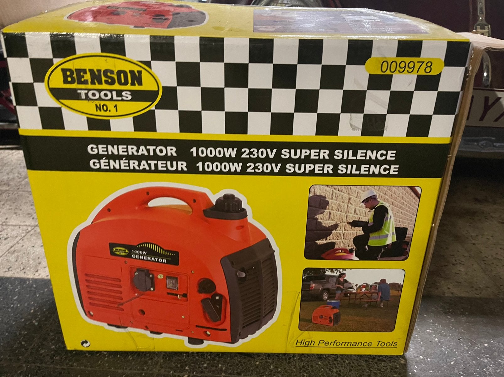 Benson stille generator, Caravans en Kamperen, Caravanaccessoires, Zo goed als nieuw, Ophalen