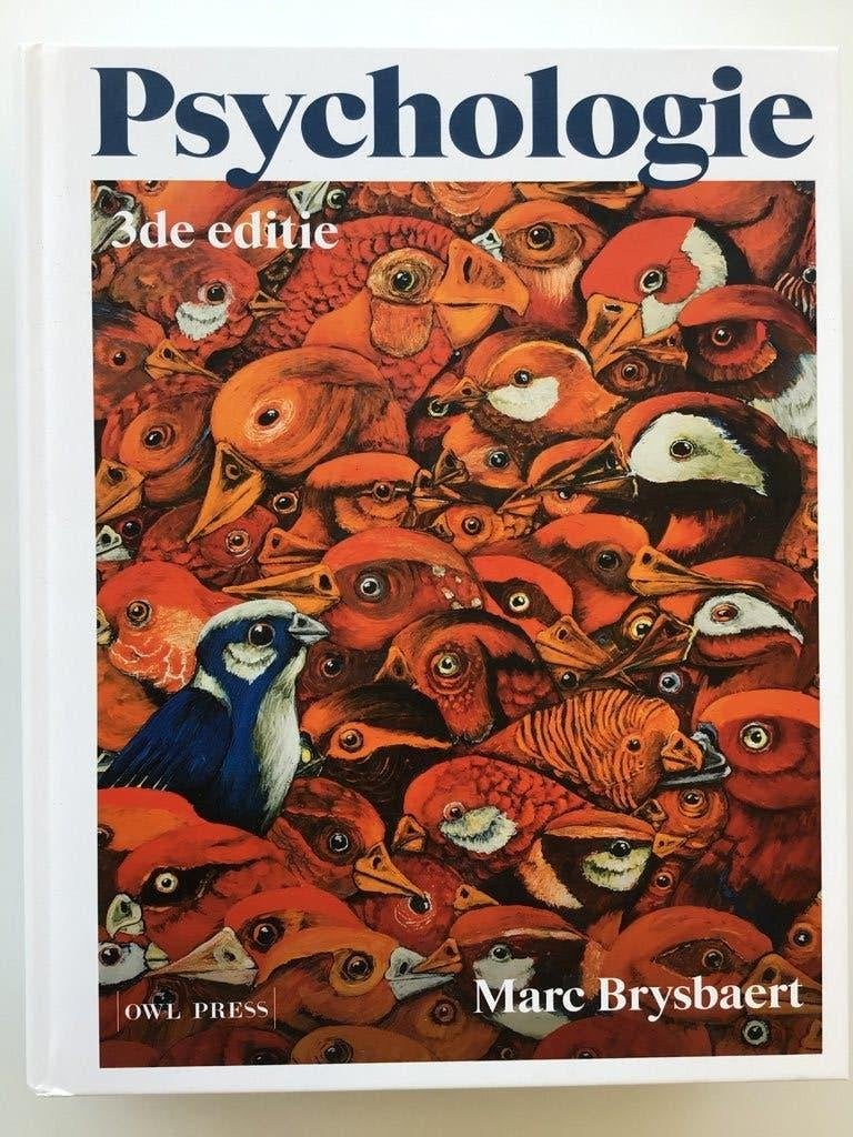 Psychologie (3e editie) Marc Brysbaert, Ophalen, Nieuw