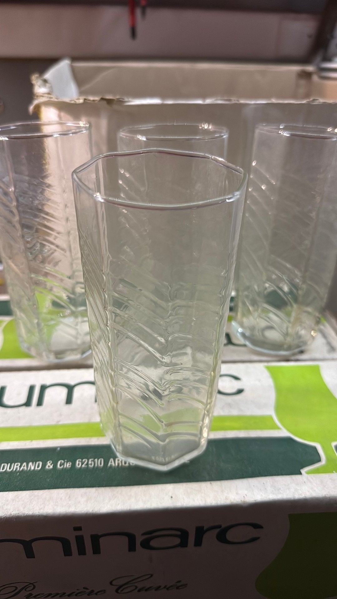 Verres - 10 verres identiques, Enlèvement ou Envoi, Comme neuf
