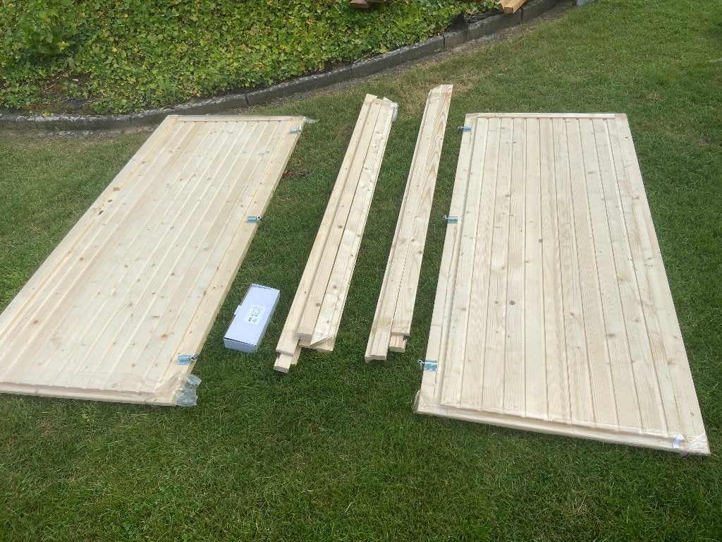 Porte de maison de jardin, Neuf, Moins de 200 cm, Enlèvement, Abri de jardin