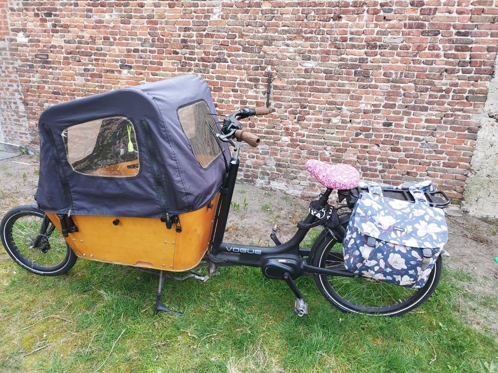 Bakfiets vogue, Vélos & Vélomoteurs, Vélos | Vélos avec bac, Utilisé, Enlèvement