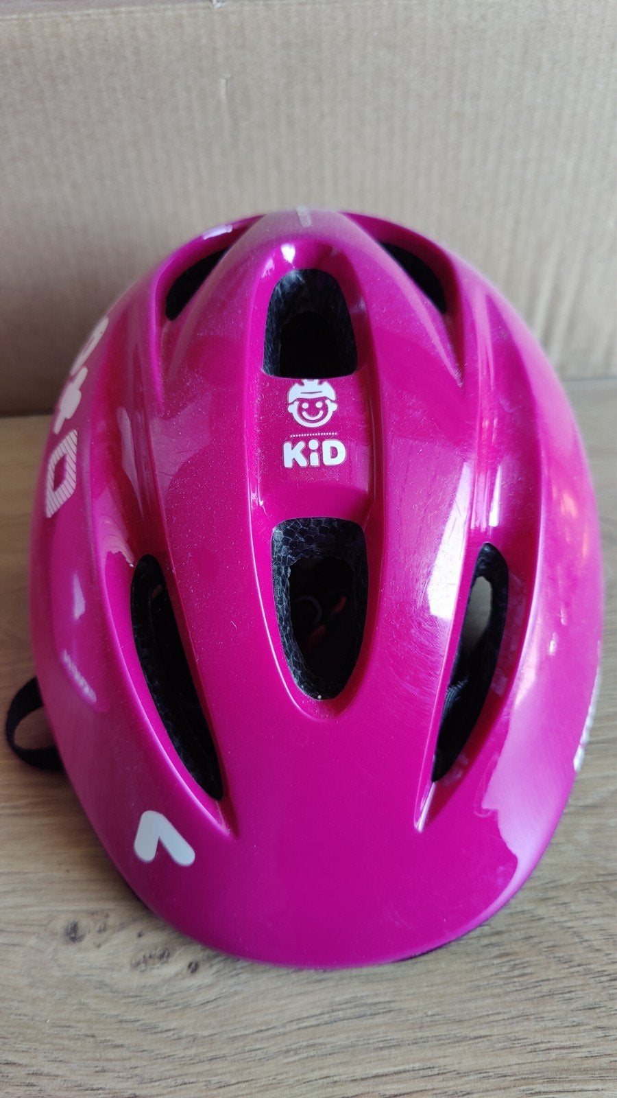 Fietshelm voor kinderen, Ophalen