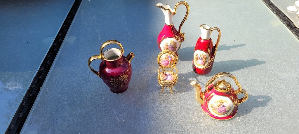 lot mini limoges items (13iv293), Antiquités & Art, Enlèvement ou Envoi