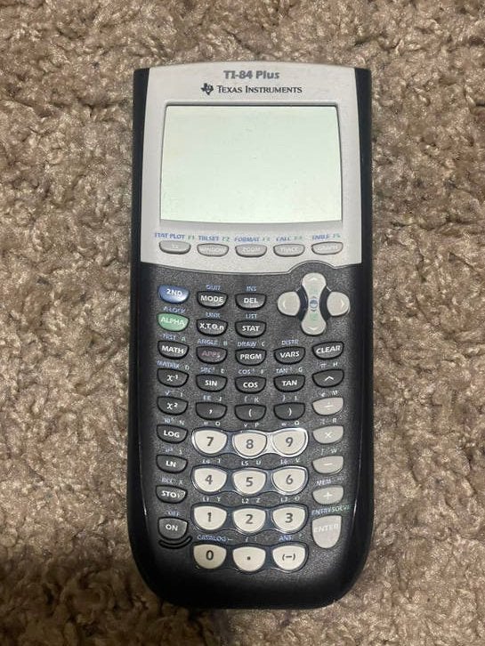TI-84 plus texas instruments, Ophalen of Verzenden, Grafische rekenmachine, Zo goed als nieuw