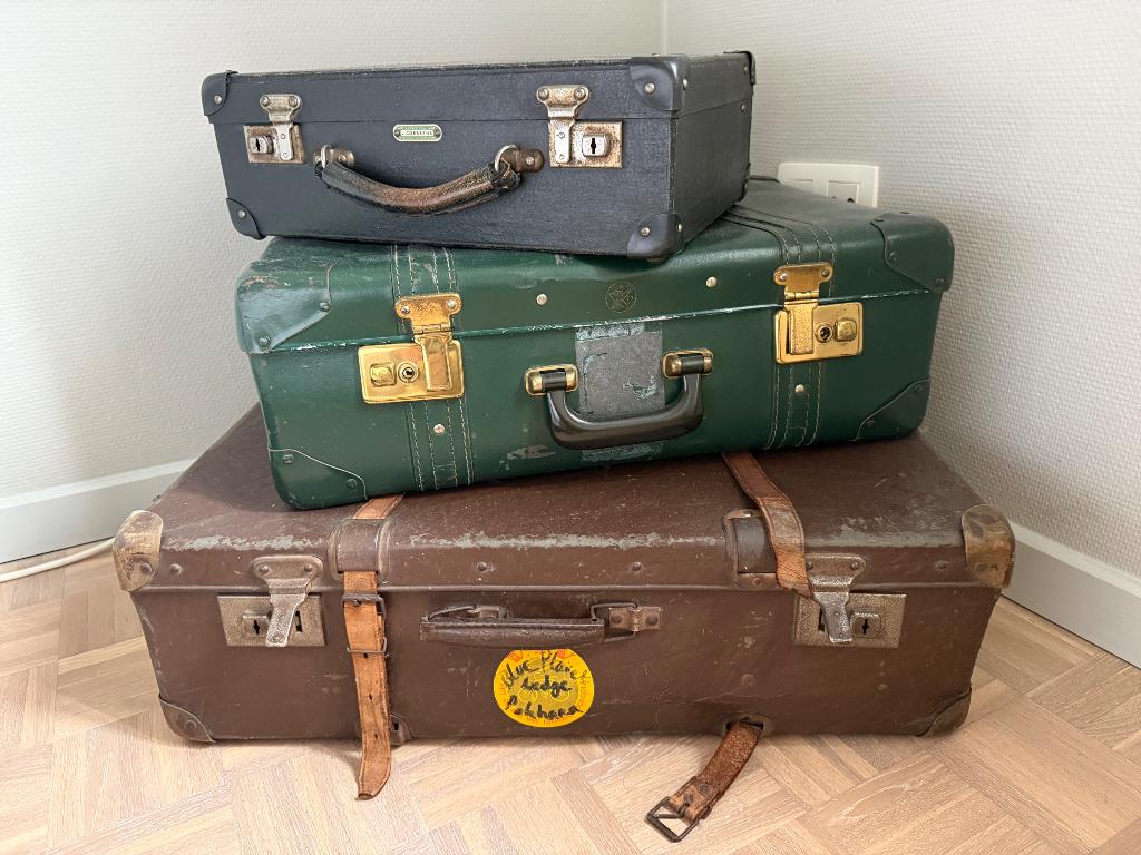 Vintage reiskoffers, Ophalen, Huis en Inrichting