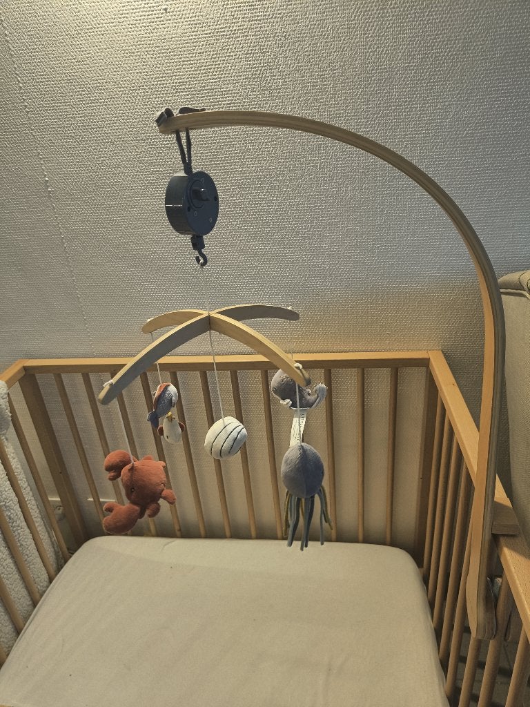 Mobiel Little Dutch, Kinderen en Baby's, Ophalen, Zo goed als nieuw, Mobiel, Met geluid