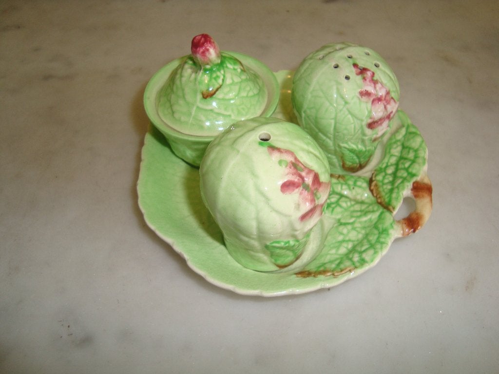 Peper- en zoutstel. Carlton Ware, decor Foxglove., Antiek en Kunst, Ophalen