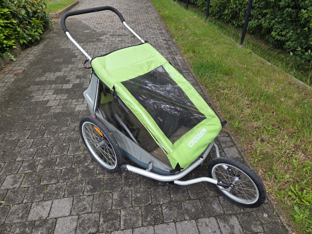 Croozer kids for two, 40 à 60 kg, Pliable, Enlèvement, Utilisé