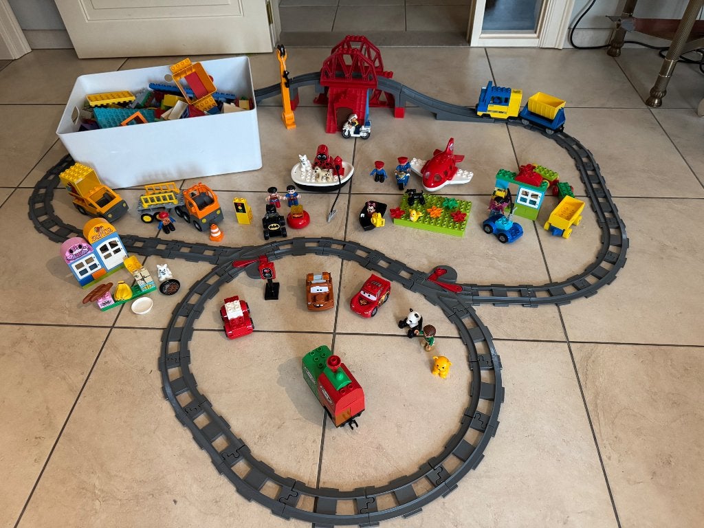 Uitgebreide verzameling Duplo te koop, Ophalen, Zo goed als nieuw, Duplo, Meerdere sets