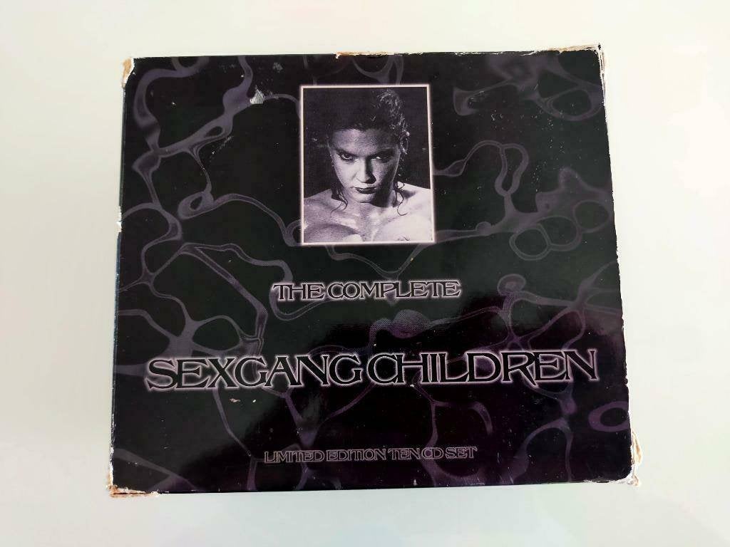 10x CD box Sex Gang Children Post Punk Gothic New Wave, Ophalen of Verzenden, Alternative Rock, Boxset