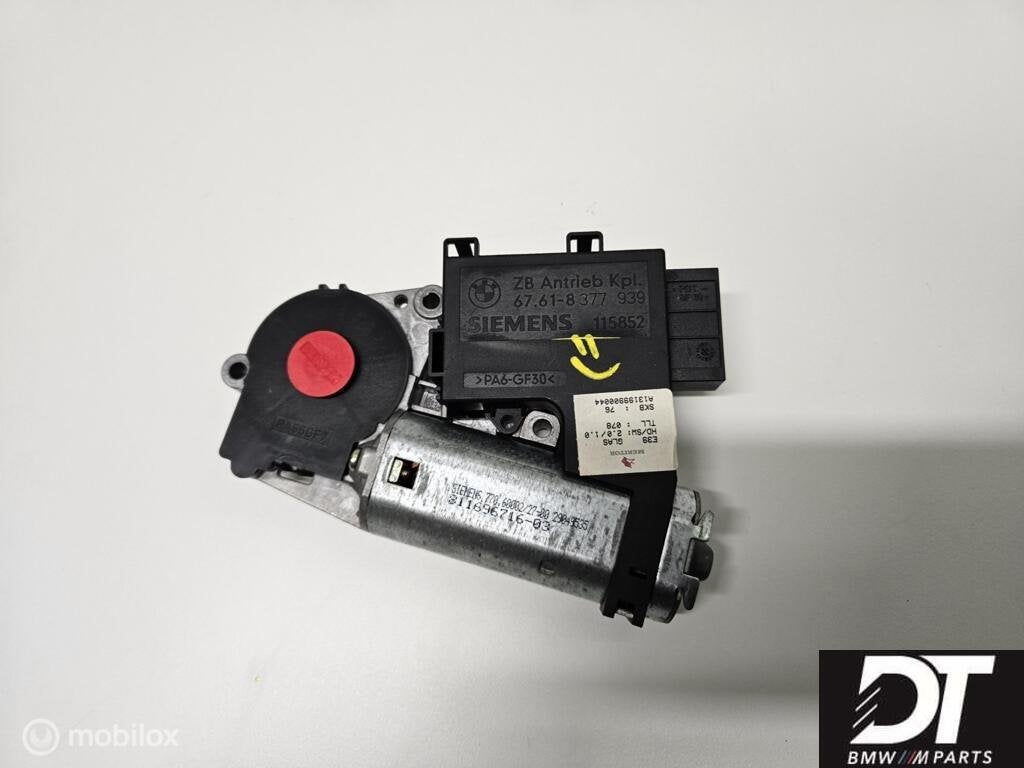 Schuifdak motor BMW 5-serie E39 ('95-'03) 67618377939, Enlèvement ou Envoi, Utilisé, BMW, BMW