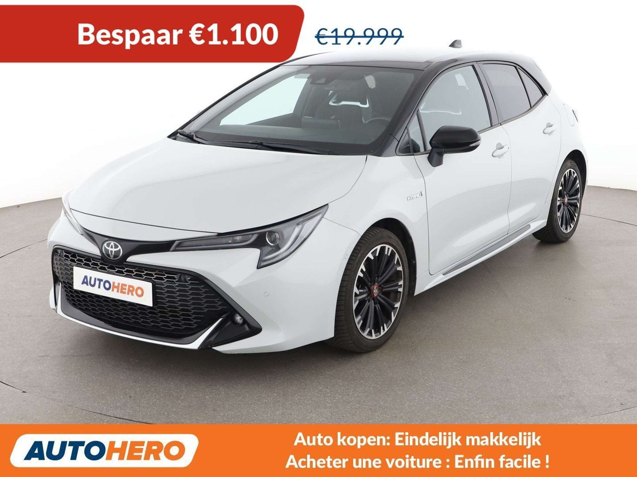 Toyota Corolla 1.8 Hybrid GR Sport (automatique), Argent ou Gris, Achat, Euro 6, 110 g/km