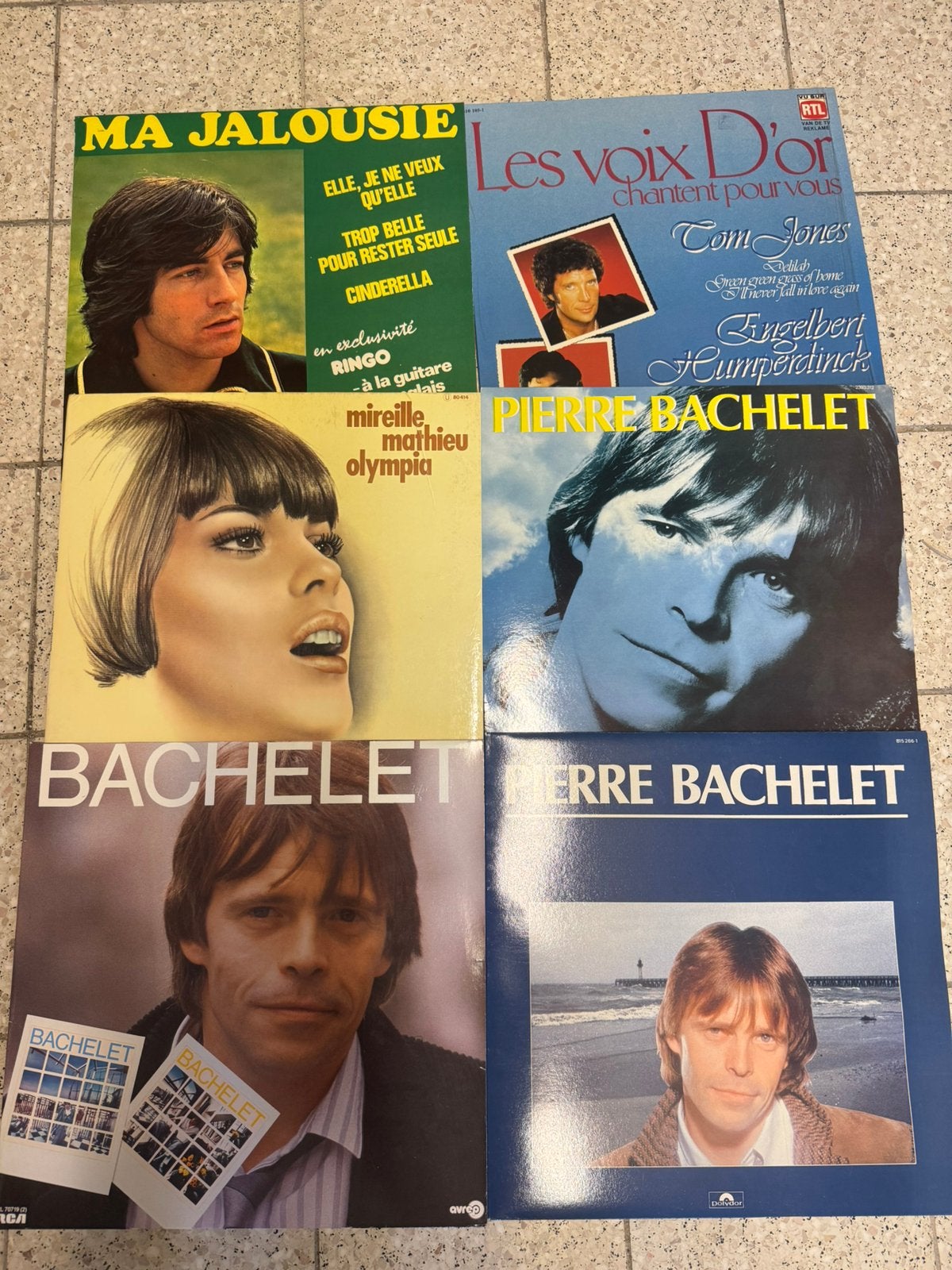 Lot de vinyles vintage à vendre, Enlèvement
