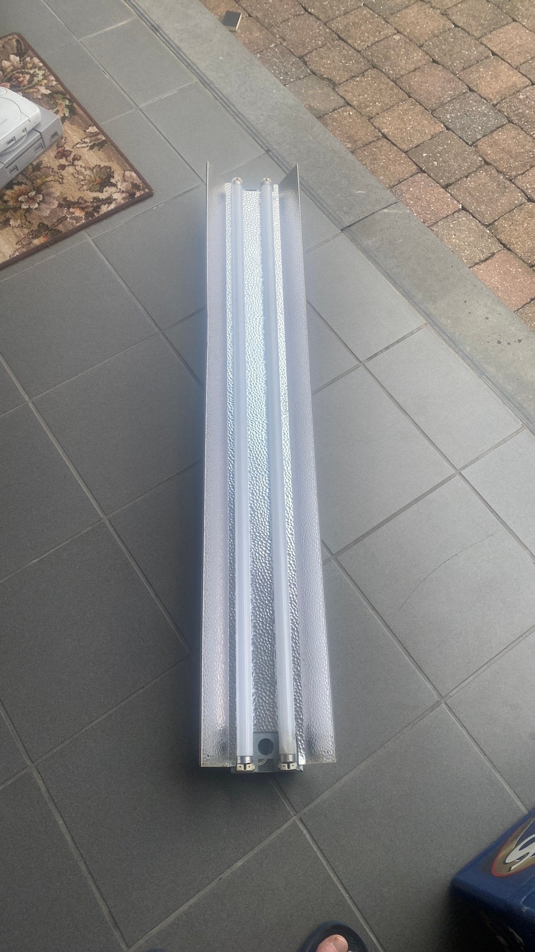 4tl armaturen met tl buizen, Doe-het-zelf en Bouw, Bouwverlichting, Ophalen, Zo goed als nieuw, Lamp