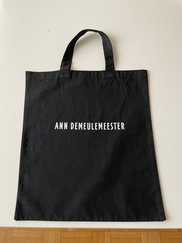 NIEUW Ann DEMEULEMEESTER stoffen tasje, Handtassen en Accessoires, Tassen | Damestassen, Ophalen of Verzenden, Nieuw, Zwart, Overige typen