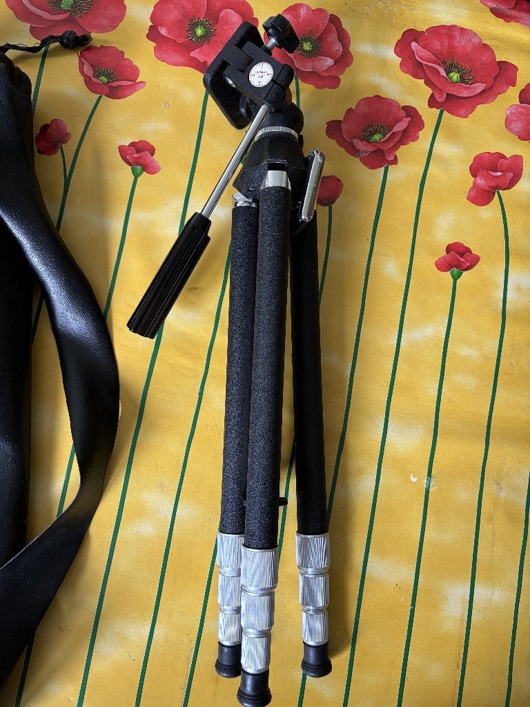 Trépied Topman JR + sacoche, TV, Hi-fi & Vidéo, Photo | Trépieds & Rotules, Enlèvement