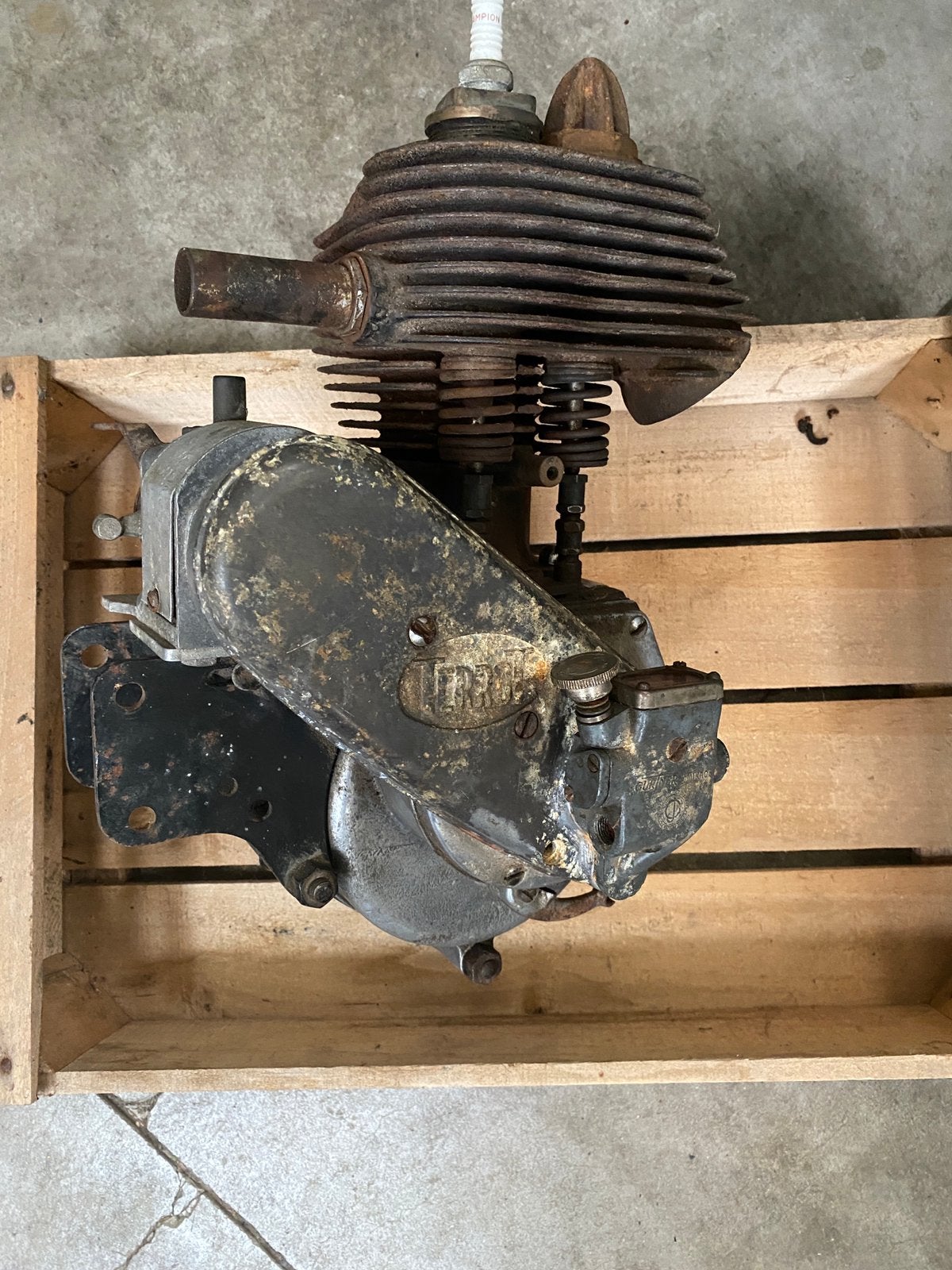 Terrot Pu 250 ccmotor blok, Enlèvement ou Envoi, Comme neuf, Bloc