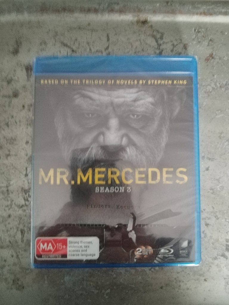 Mr Mercedes seizoen 3 (bluray), CD & DVD, Blu-ray, Série, Enlèvement ou Envoi, Anglais, Horreur