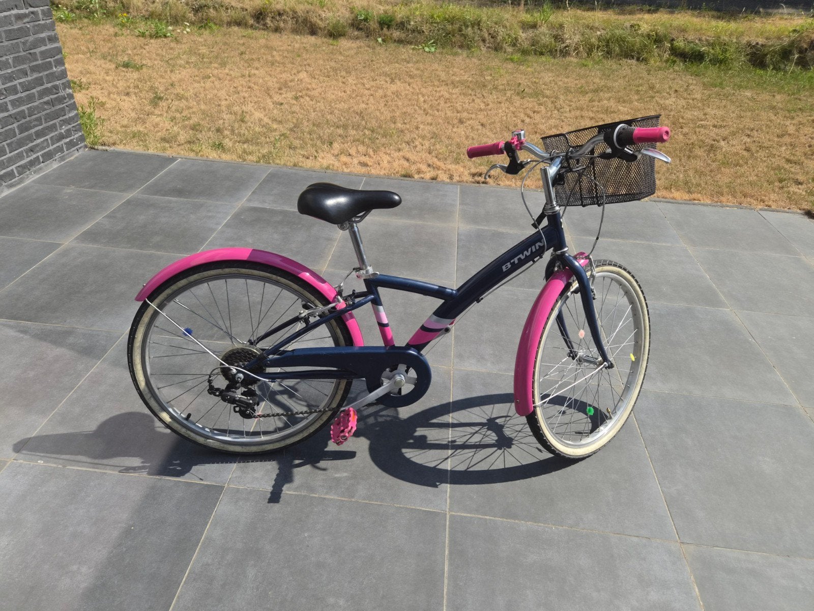 Meisjesfiets B Twin 24 inch, Vitesses, 24 pouces, Enlèvement, Utilisé