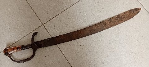 Sabre belge garde bourgeoise belge 1789 1790, Collections, Objets militaires | Général, Marine, Enlèvement ou Envoi
