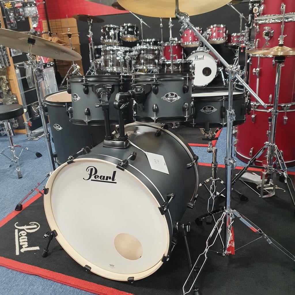 Pearl Export. Satin black/ black hardware. Limited edition., Muziek en Instrumenten, Ophalen of Verzenden, Pearl