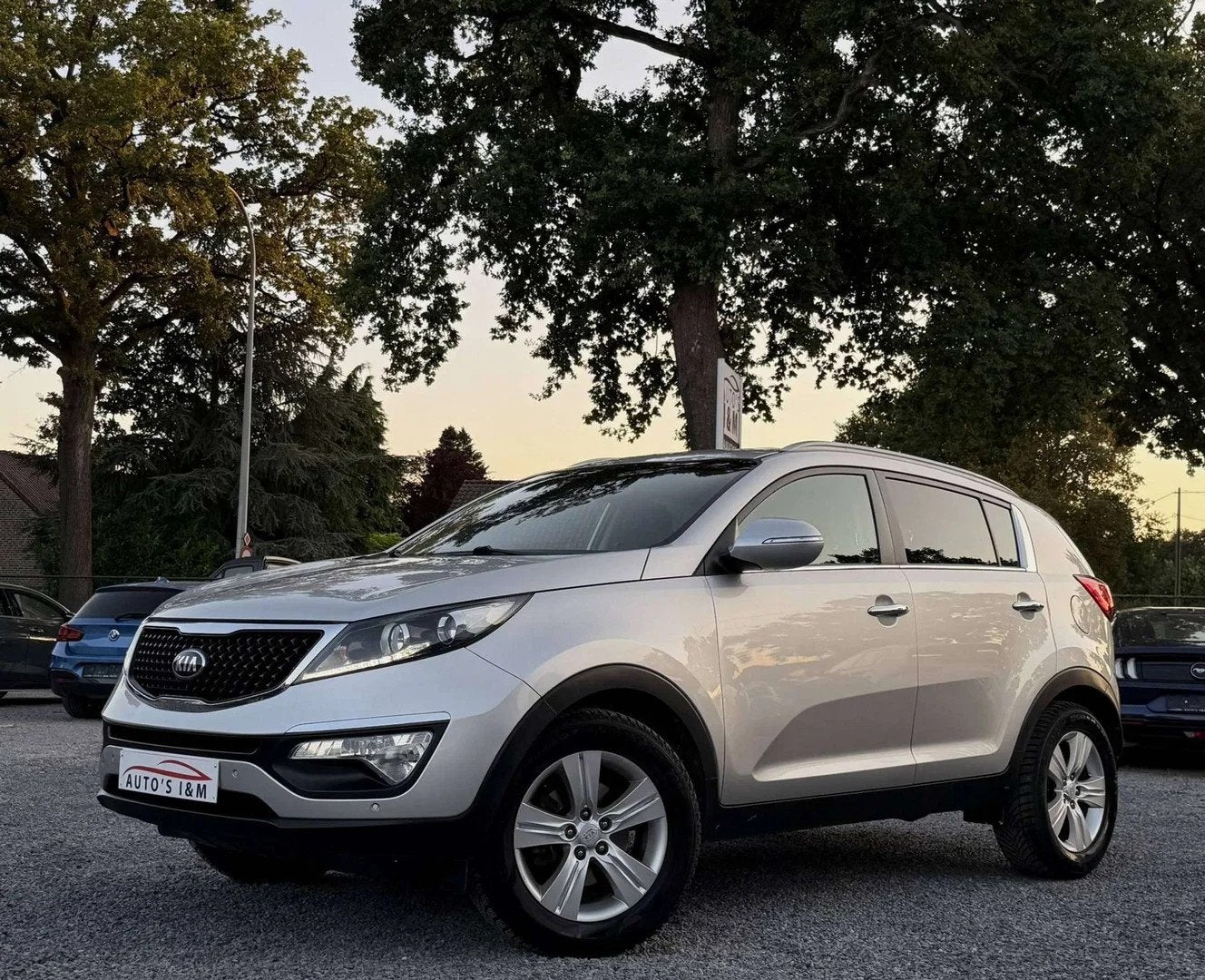 Kia Sportage 1.6i Benzine Leder Navi Camera Zetelv. Showroom, Auto's, Kia, Gebruikt, 4 cilinders, Leder, Bedrijf