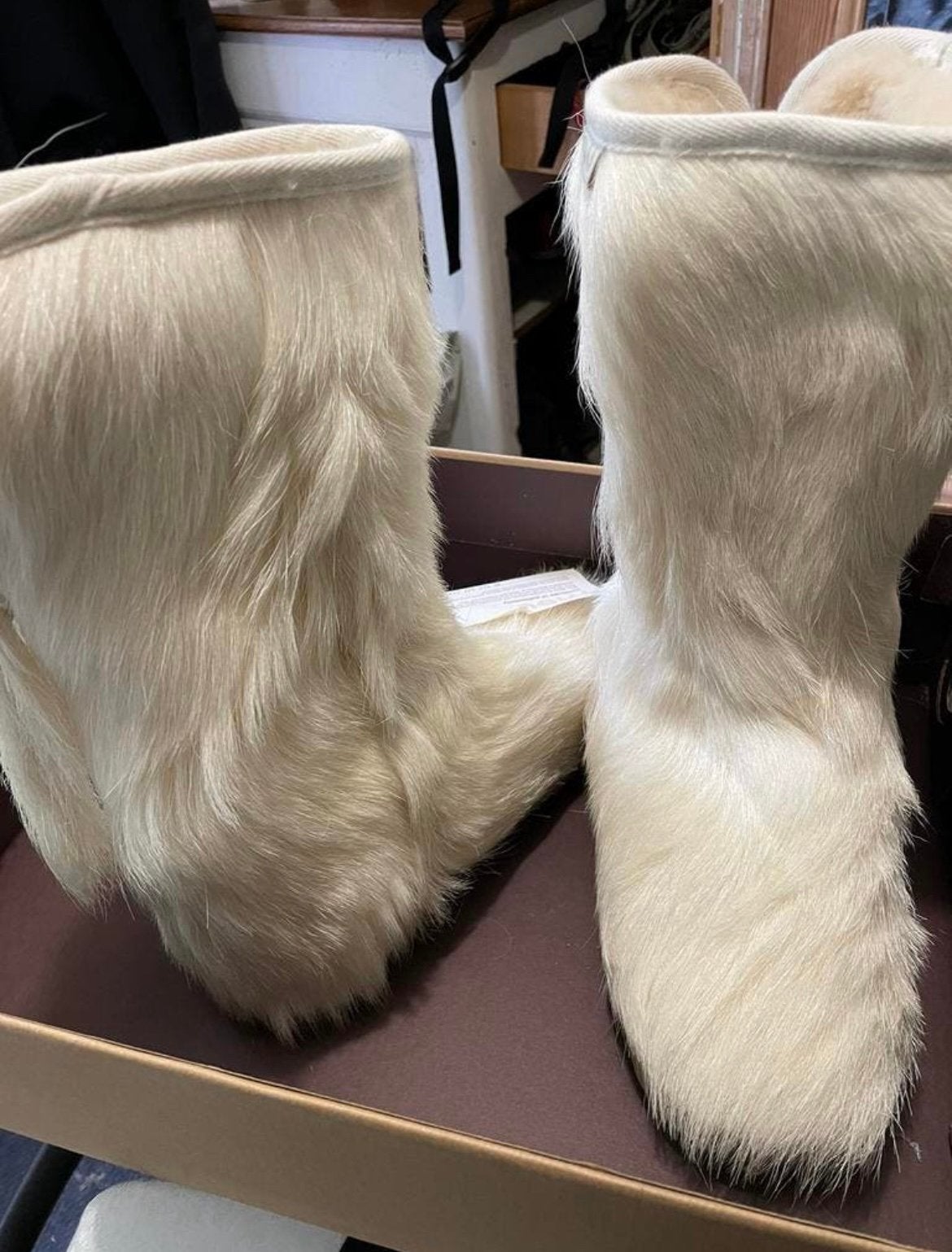 Bottes poils MOU 37 tres bon etat, Kleding | Dames, Ophalen of Verzenden, Zo goed als nieuw