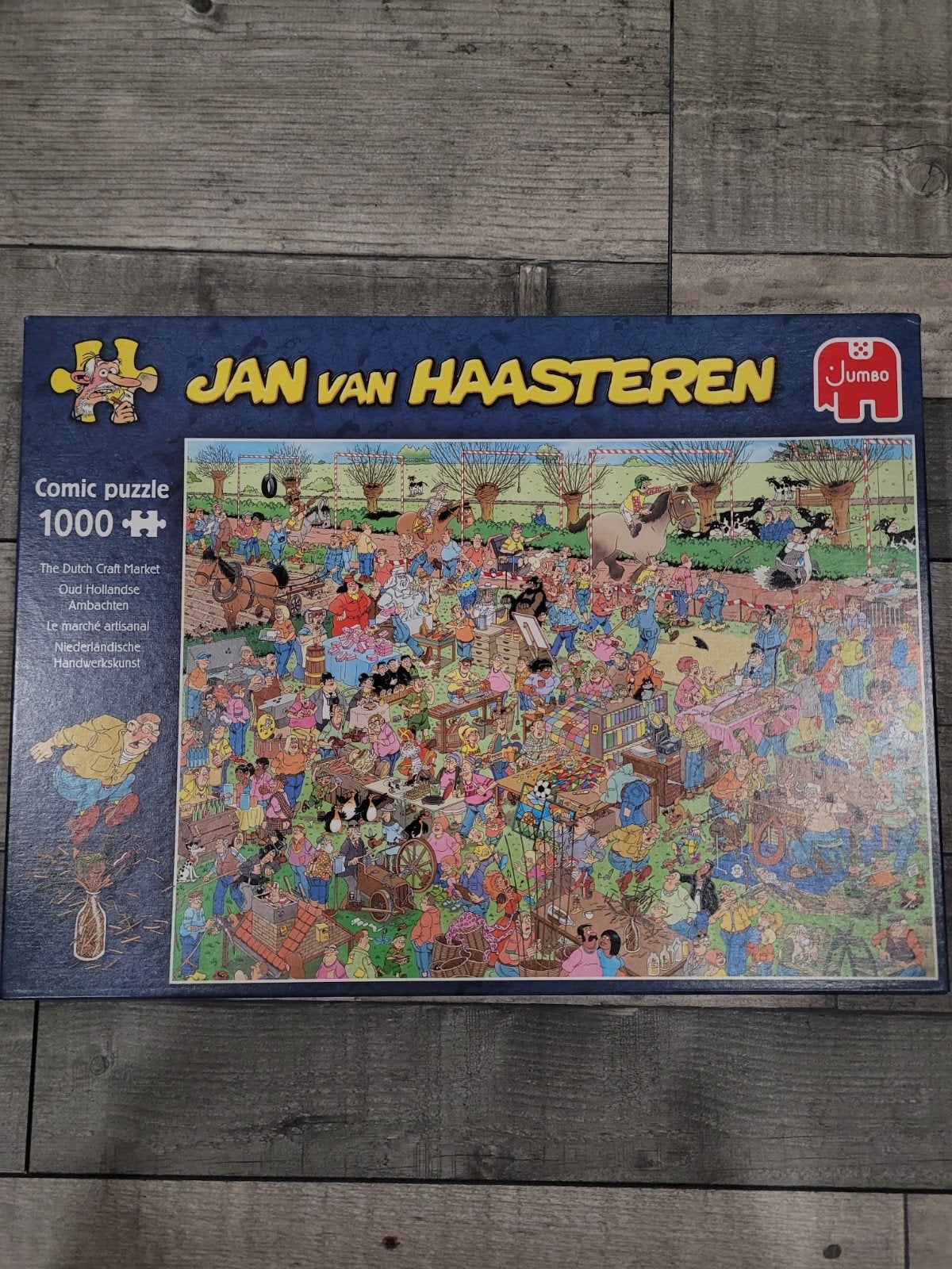 Puzzle 20046/ Le marché artisanal / JVH / 1000pc, Enlèvement ou Envoi, Puzzle