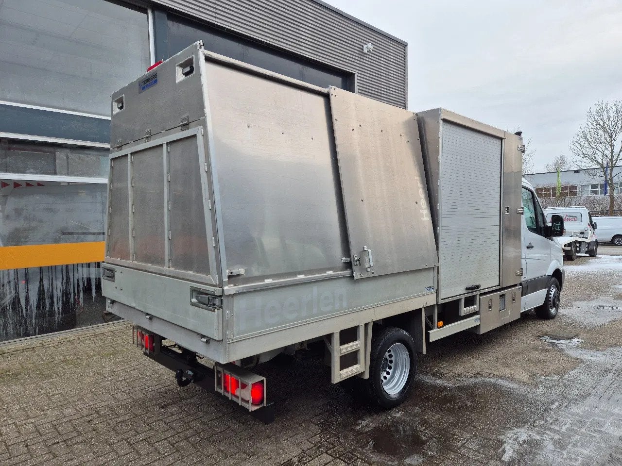 Mercedes-Benz Sprinter 516 CDI/ Vuil/ Kipper/ Airco/ WB 433, Auto's, Achterwielaandrijving, Gebruikt, Euro 6, 2000 kg