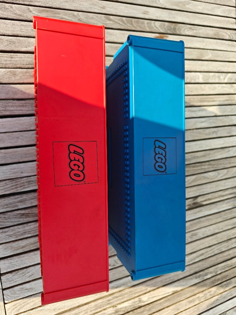 2 Lego vintage opbergbakken, Ophalen of Verzenden, Lego