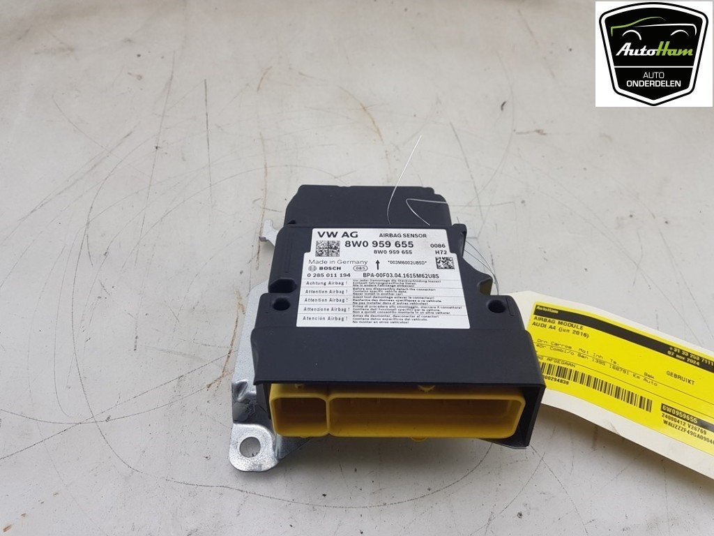 COMPUTER AIRBAG Audi A4 Avant (B9) (|8W0959655|), Info@audi.de, Audi, Audi AG, Gebruikt