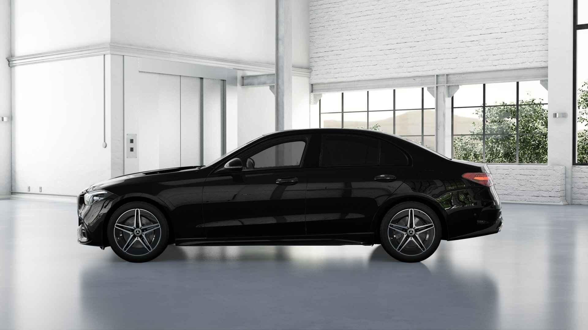 Mercedes-Benz C-Klasse Berline | Night Pack | Dodehoekassist, Auto's, Mercedes-Benz, Automaat, 4 deurs, Stof, Gebruikt