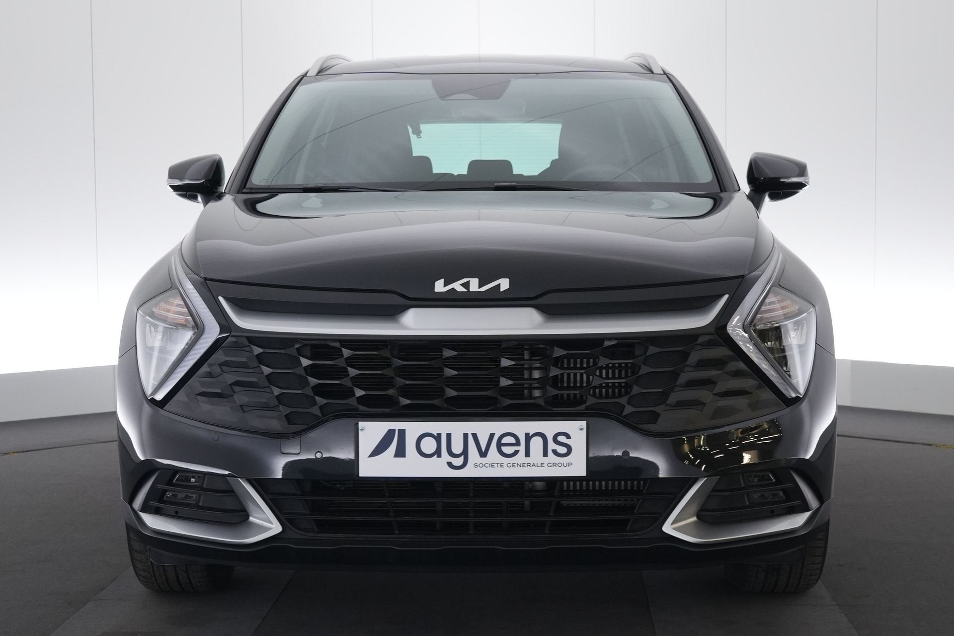 (2CRQ389) KIA SPORTAGE, Auto's, Kia, Voorwielaandrijving, Gebruikt, Zwart, 5 deurs