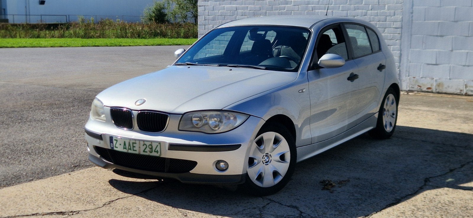 BMW 116i à essence homologuée à vendre, Autos, Argent ou Gris, Achat, Entreprise, Boîte manuelle