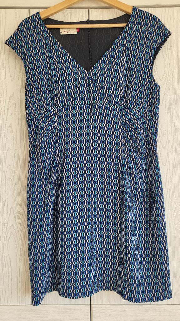 Jurk Melvin, maat 40, Maat 38/40 (M), Blauw, Melvin, Ophalen of Verzenden