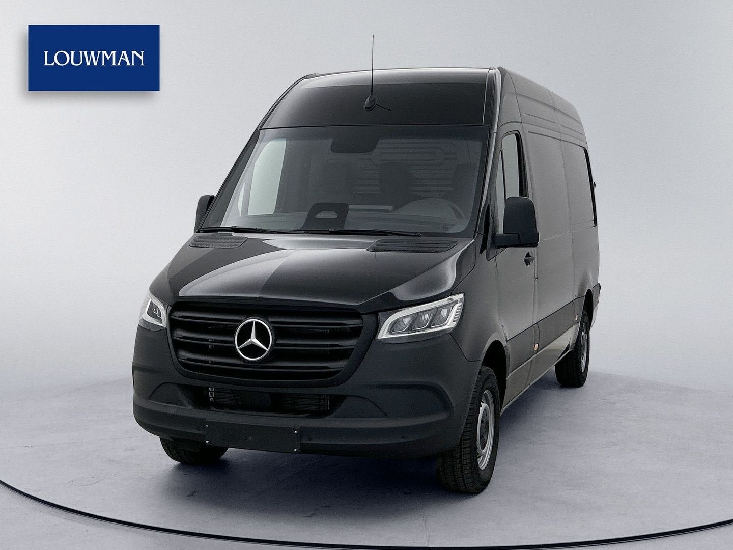 Mercedes-Benz Sprinter 319 1.9 CDI L2H2 Select 3500KG Trekha, Auto's, Automaat, Zwart, Mercedes-Benz, Bedrijf