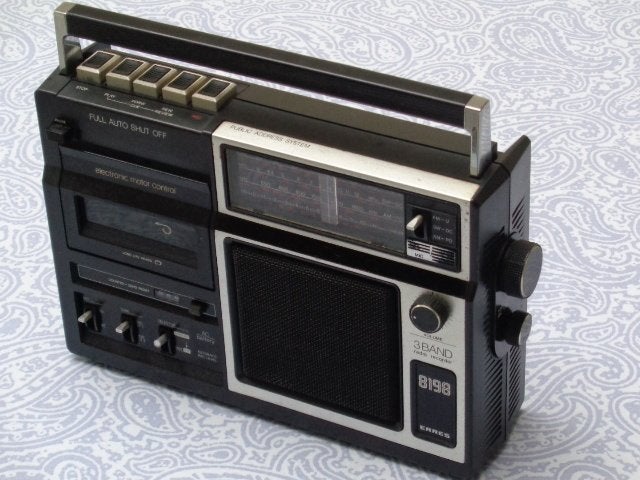 Radio vintage ERRES (Philips) Type SX 8198/14R (3 bandes), Enlèvement ou Envoi, Utilisé, Radio