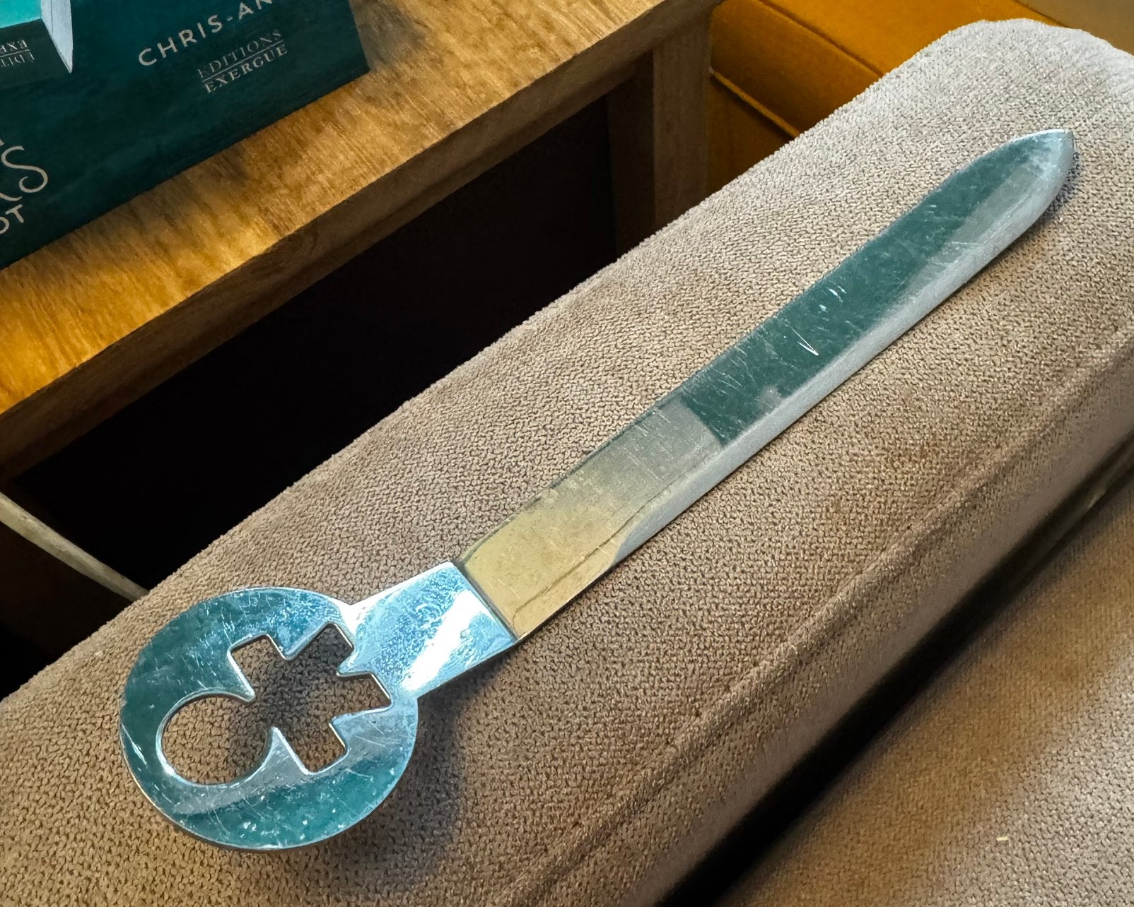 Alessi Uselen designer papiersnijder - Zeldzaam model, Diversen, Ophalen of Verzenden, Gebruikt