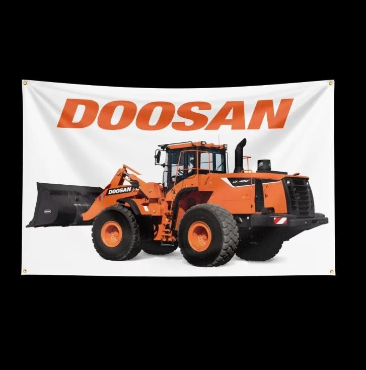 Grands drapeaux Doosan (150 x 90 cm), Enlèvement ou Envoi, Neuf