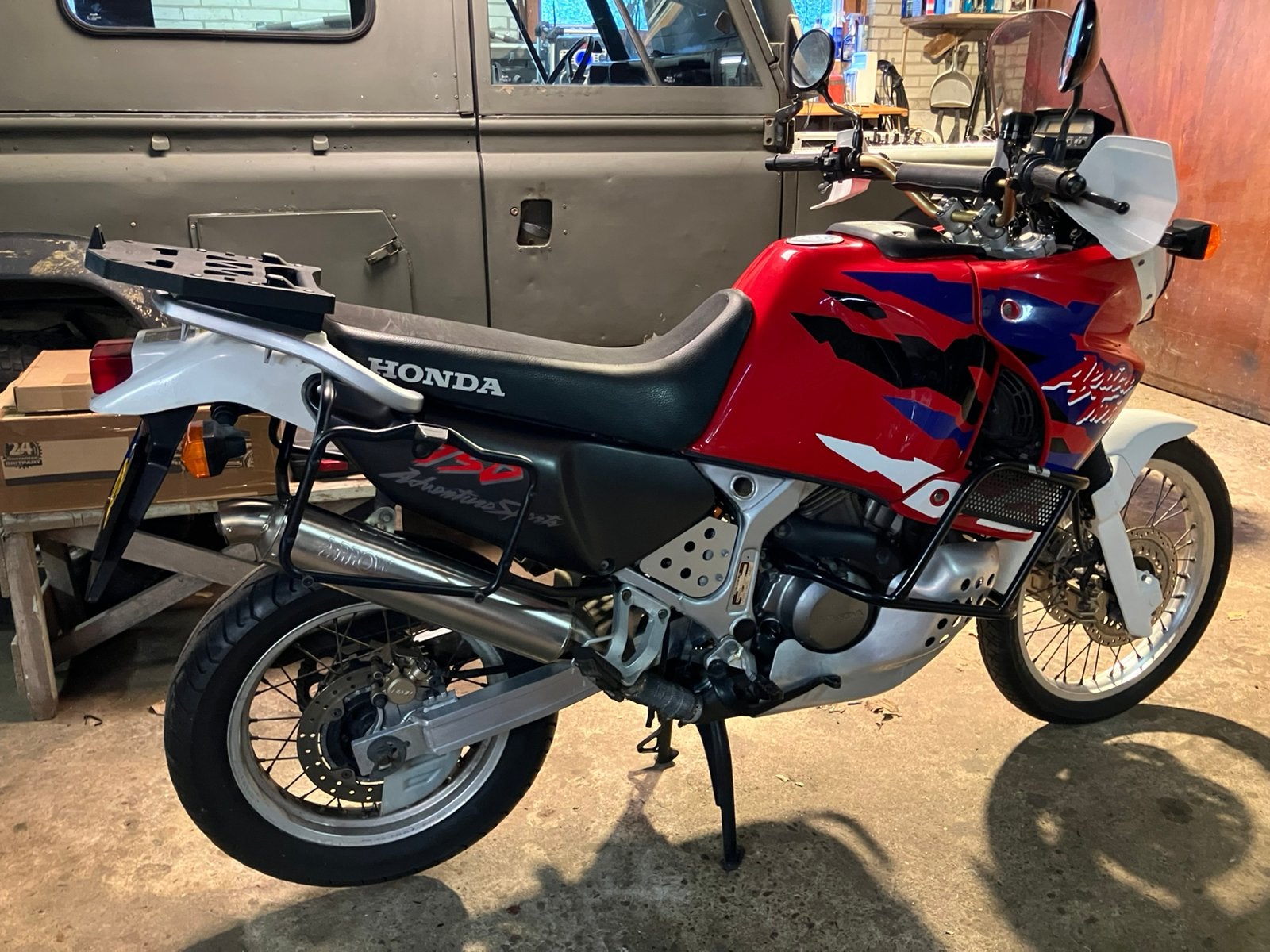 HONDA AFRICA TWIN XRV750 IN MOOIE STAAT!, Particulier