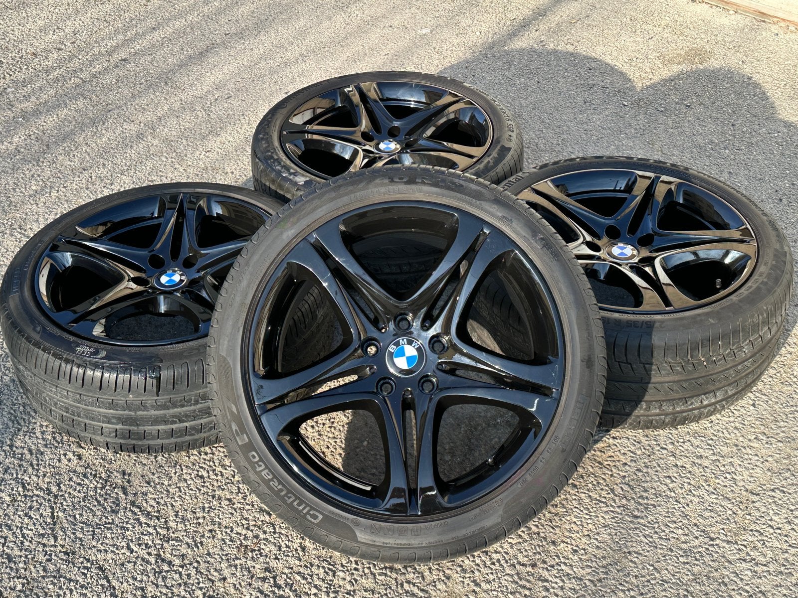 4 Jantes 19" 5x120 BMW Style 367 F06 F10 F11 F12, Enlèvement