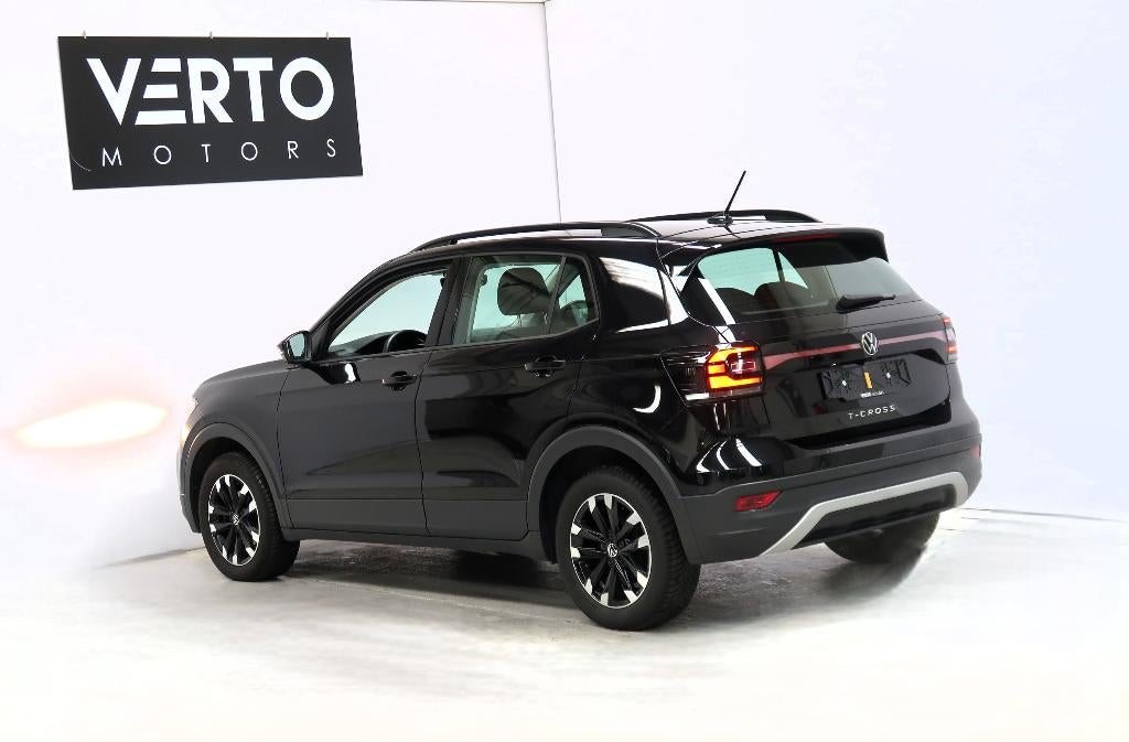 Volkswagen T-Cross TSI, Auto's, Volkswagen, Voorwielaandrijving, Parkeersensor, Zwart, SUV of Terreinwagen