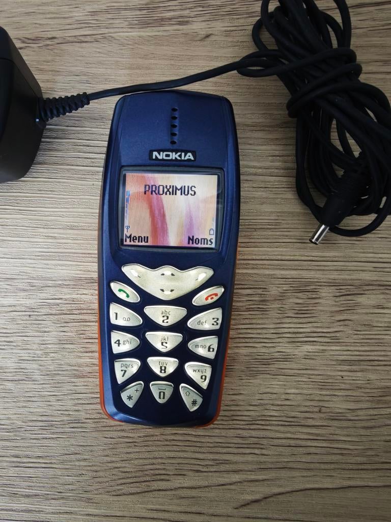 Nokia 3510i + oplader, Telecommunicatie, Geen camera, Fysiek toetsenbord, Ophalen of Verzenden, Zo goed als nieuw
