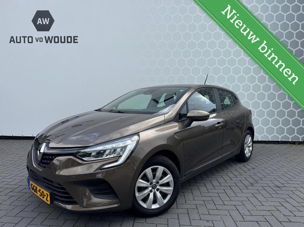 Renault Clio 1.0 TCe Intens Lane assist Airco Cruise control, Voorwielaandrijving, Stof, Gebruikt, 580 kg
