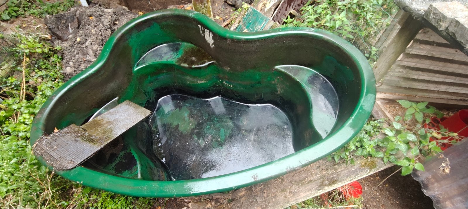 polyester vijver., Tuin en Terras, Ophalen